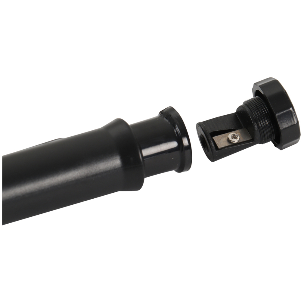 Crayon porte-mines noir pour tracer sur carrelage, céramique et verre SIDAMO - 11255358