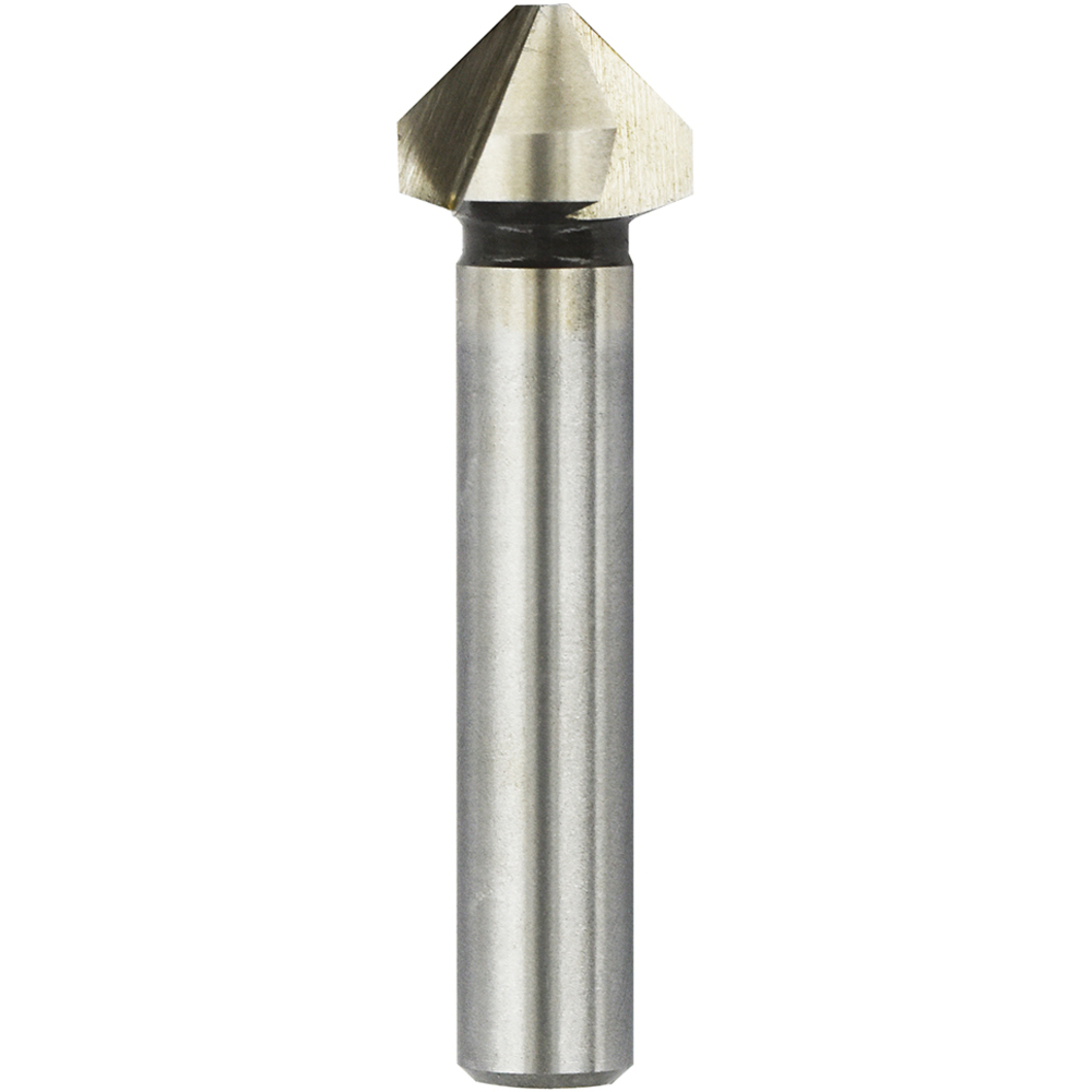 Foret métaux 6 F HSS 90° pour chanfreinage des trous dans aciers, inox et fontes SIDAMO - 11500004