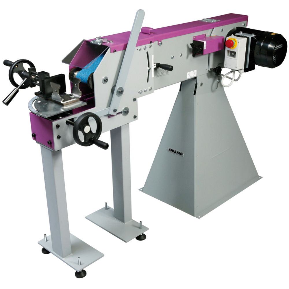 Ponceuse à bande BG 753 pour ponçage de métaux, bois, plastique SIDAMO - 20105028
