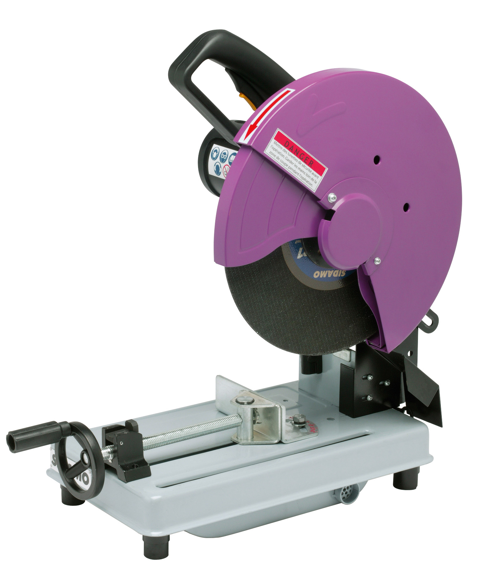 Tronçonneuse de chantier MCS 350 A pour tronçonnage d'appoint à sec d'acier SIDAMO - 20114019