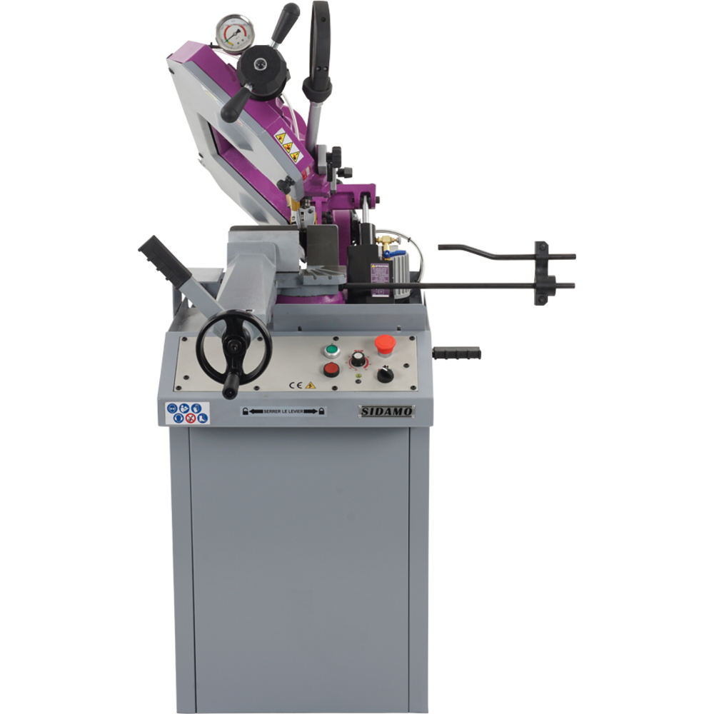 Scie à ruban SR 211 DAV pour sciage sous lubrification d'acier, inox et aluminium SIDAMO - 20114130