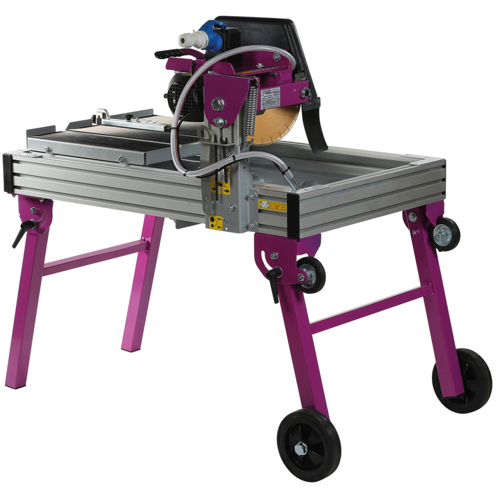 Scie de table PRECICUT 350 PLUS pour découpe électrique à sec ou à eau de carrelage et matériaux SIDAMO - 20116000