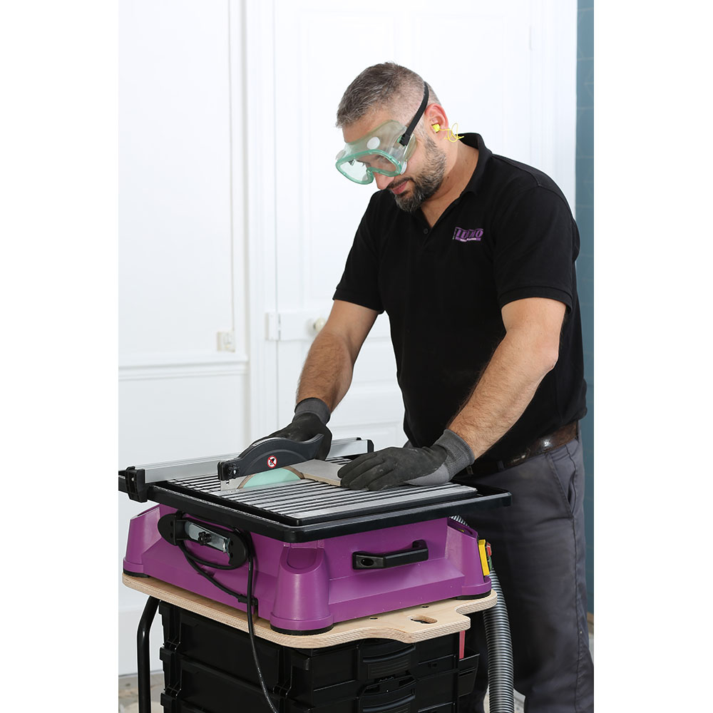 Scie de carrelage COMBINE DIAMINIPRO 180 Découpe électrique à sec sans poussière SIDAMO - 20116069