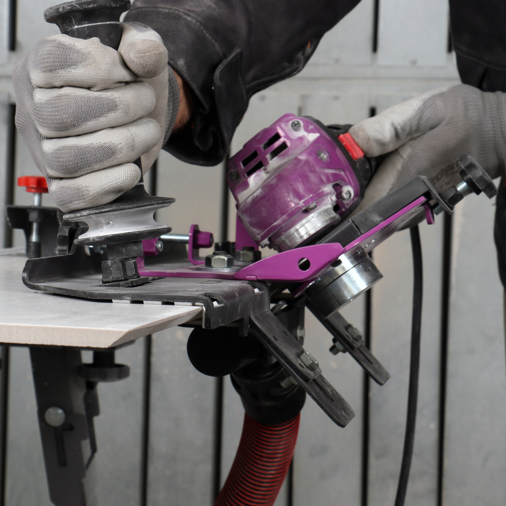 Scie de carrelage PRO EDGE 45 pour coupe à 45° à sec ou à eau SIDAMO - 20116399