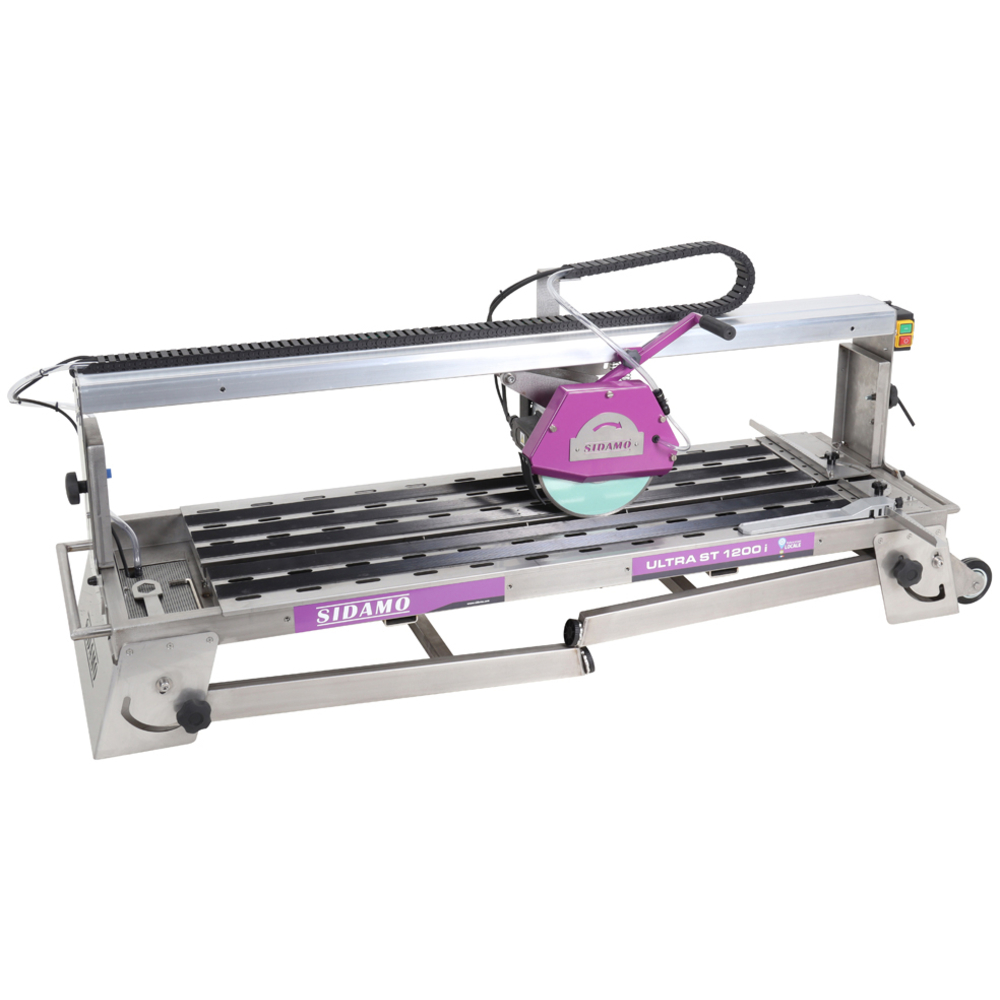 Scie de table ULTRA ST 1200i pour découpe électrique à eau de carrelage SIDAMO - 20116700