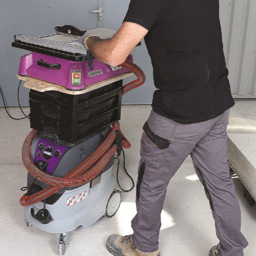 Scie de carrelage DIAMINIPRO180 ASP40P-H découpe électrique à sec sans poussière SIDAMO - 20116750