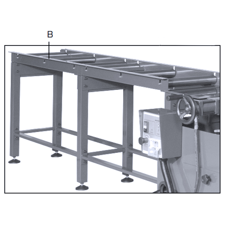 Table d'entrée TE.m Accessoire de scies à ruban optimal SIDAMO - 20198513