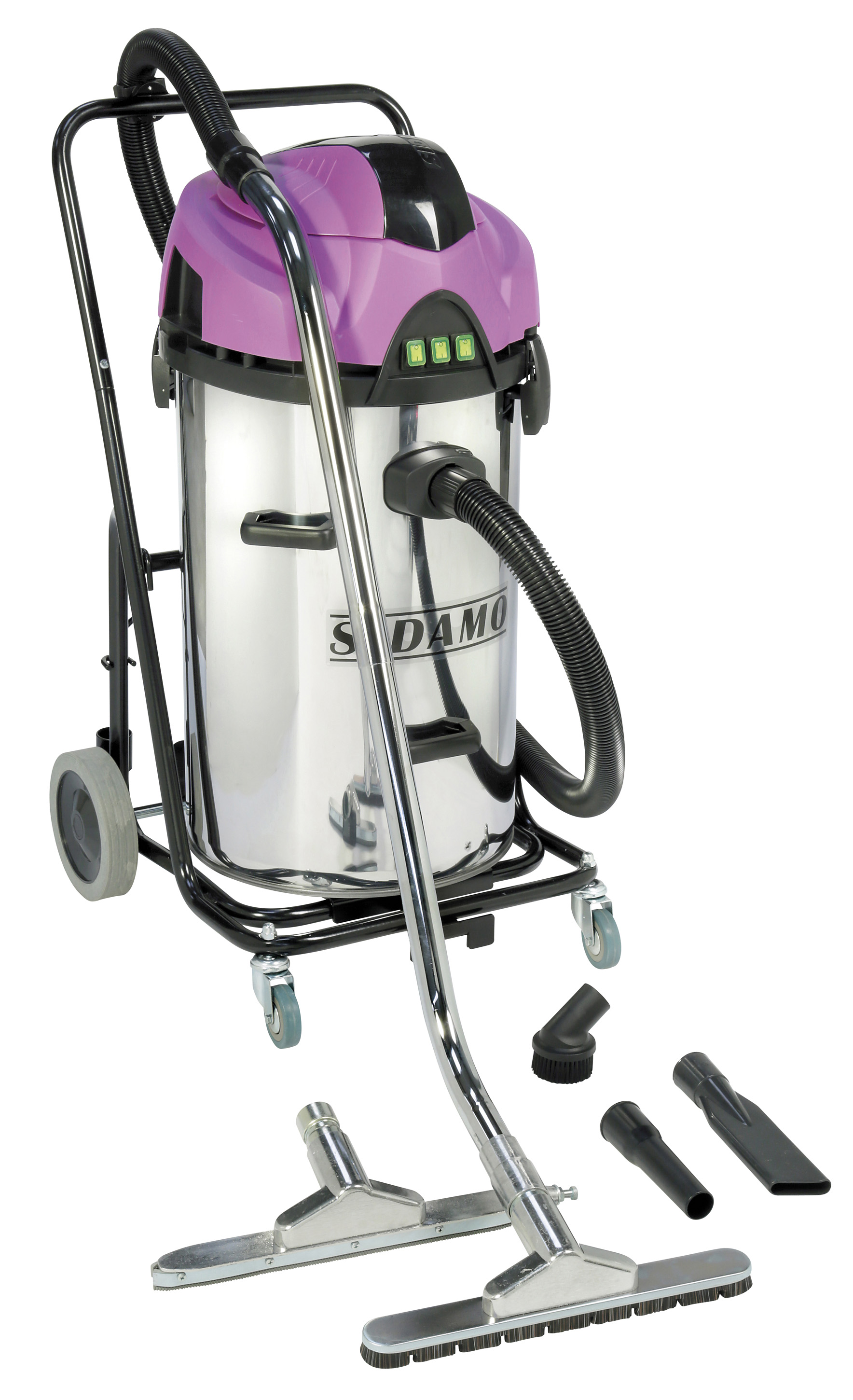 Aspirateur eau et poussières JET 100 i cuve inox Aspiration d'eau et poussières SIDAMO - 20402045