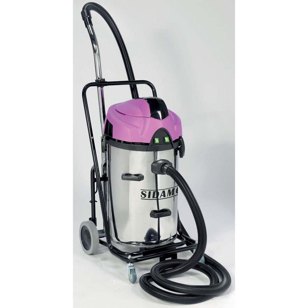 Aspirateur spécial ramonage cuve inox JET 60 i DR pour aspiration eau, poussières, suies et cendres SIDAMO - 20402049