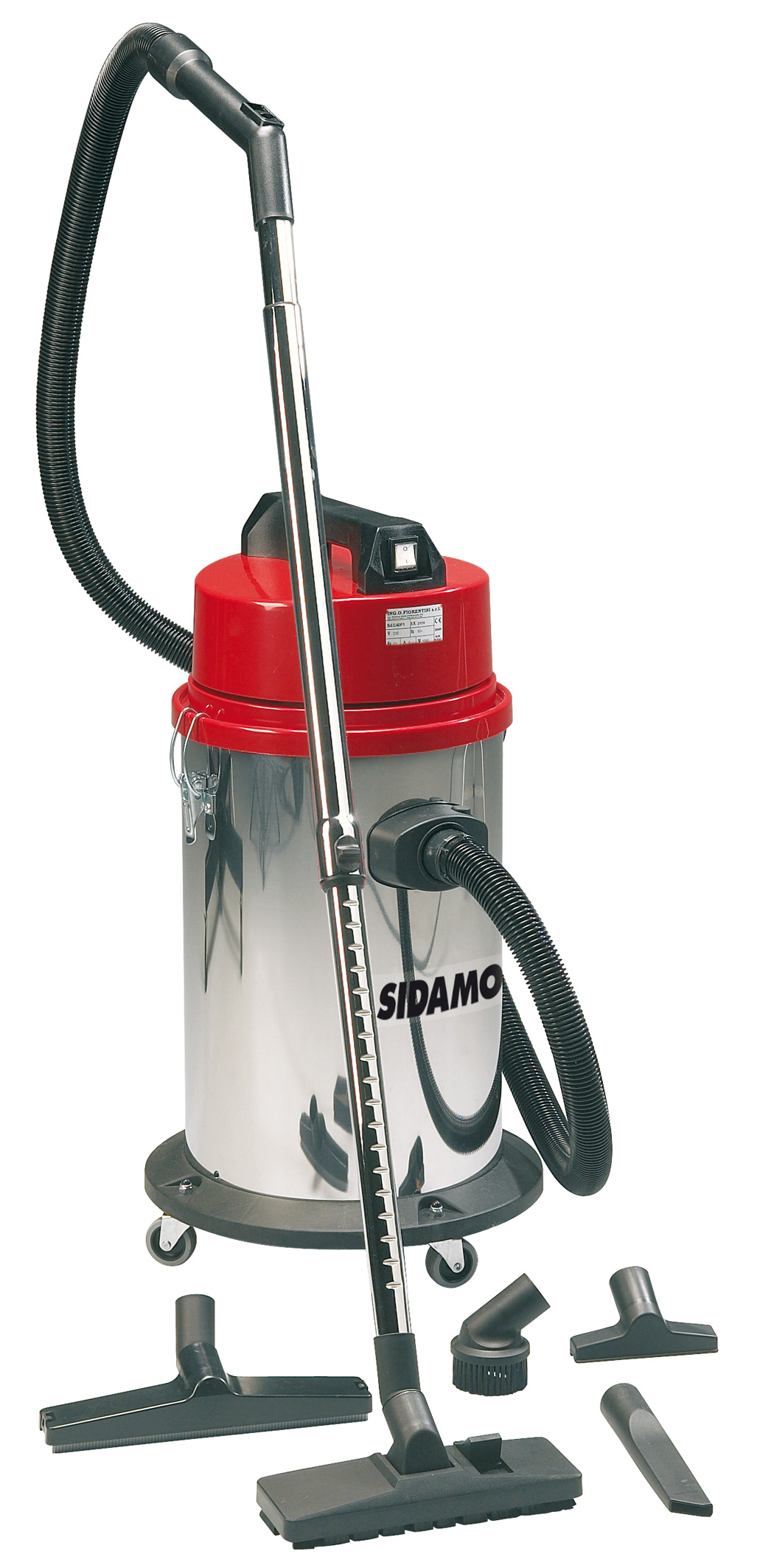 Aspirateur eau et poussières cuve inox MC 30 i aspiration d'eau et poussières SIDAMO - 20403005