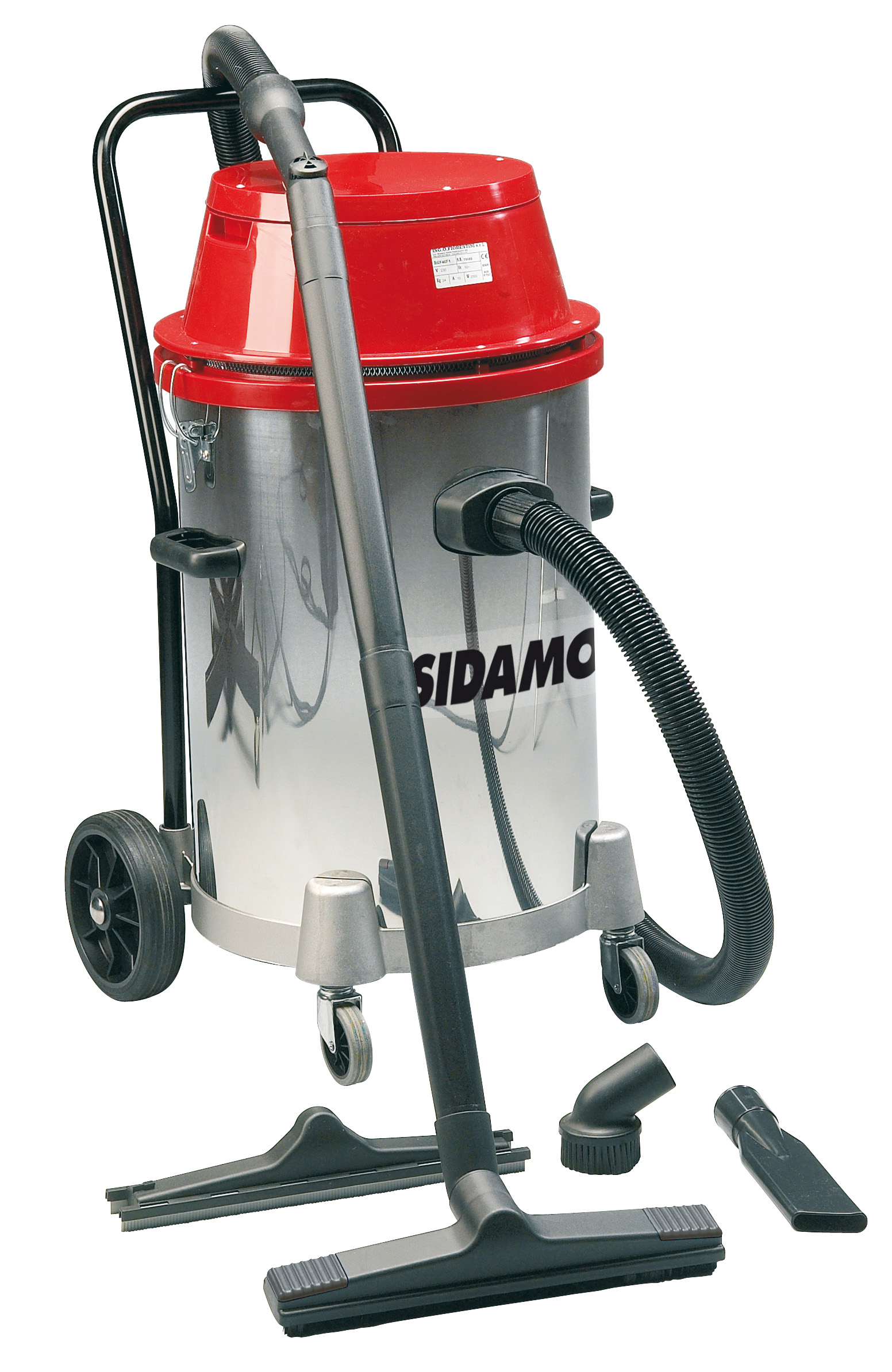 Aspirateur eau et poussières cuve inox MC 55 i aspiration d'eau et poussières SIDAMO - 20403006