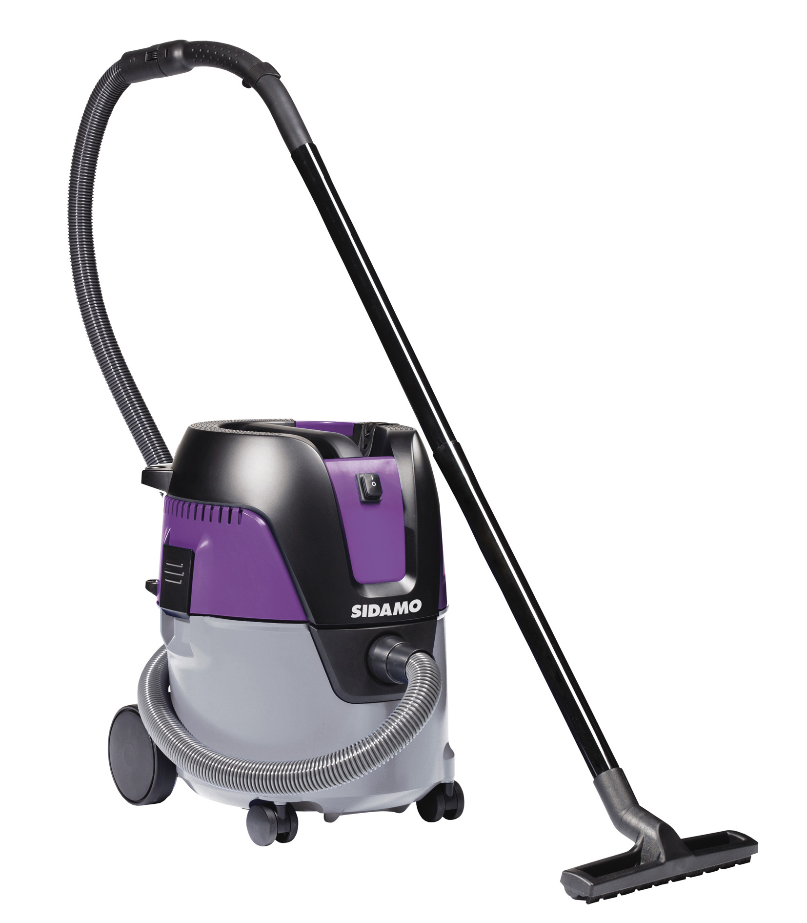 Aspirateur cuve polyéthylène DCP 25 pour aspiration eau et poussières SIDAMO - 20405020