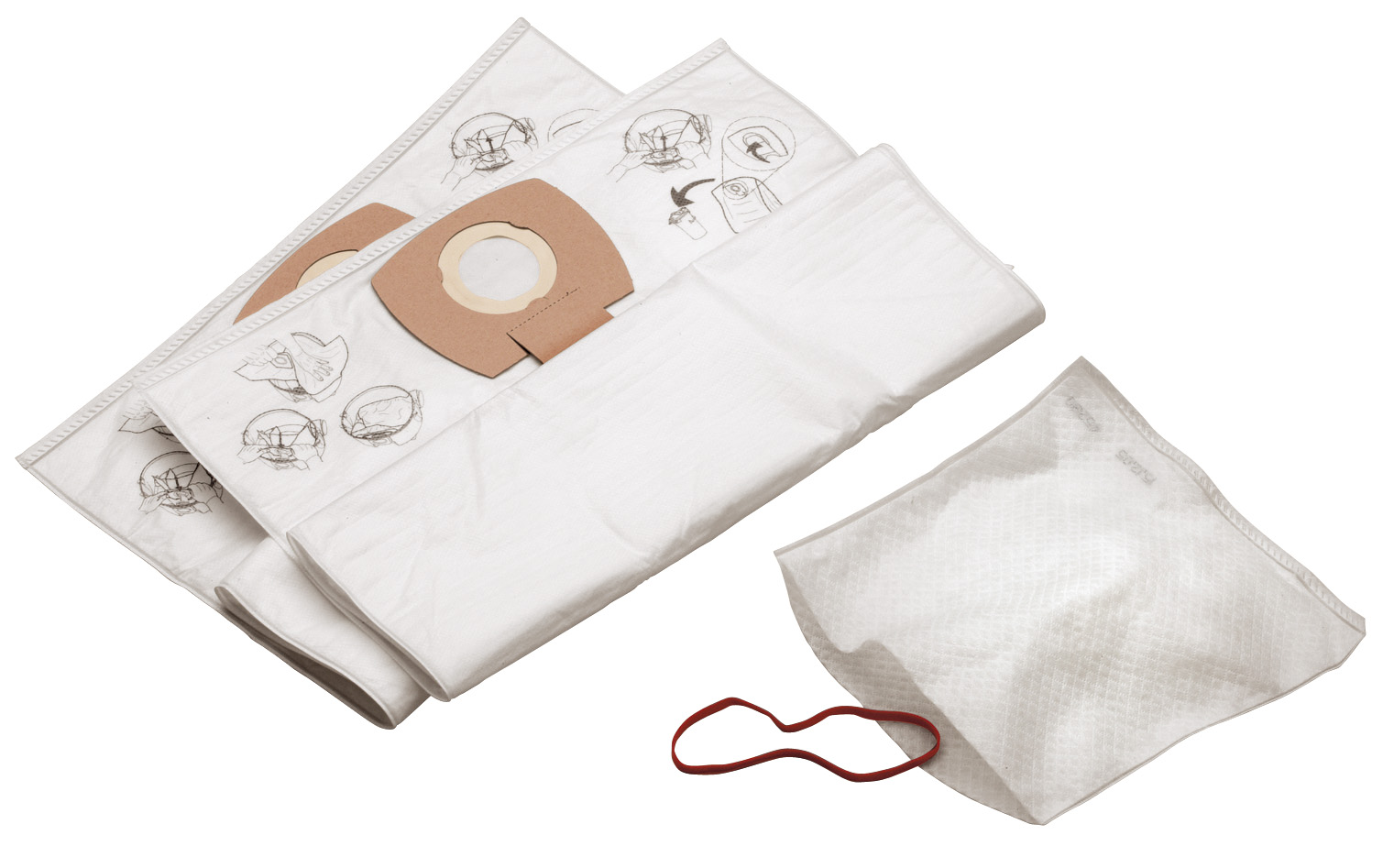 Sacs synthétiques pour accessoire d'aspirateurs performant SIDAMO - 20498437