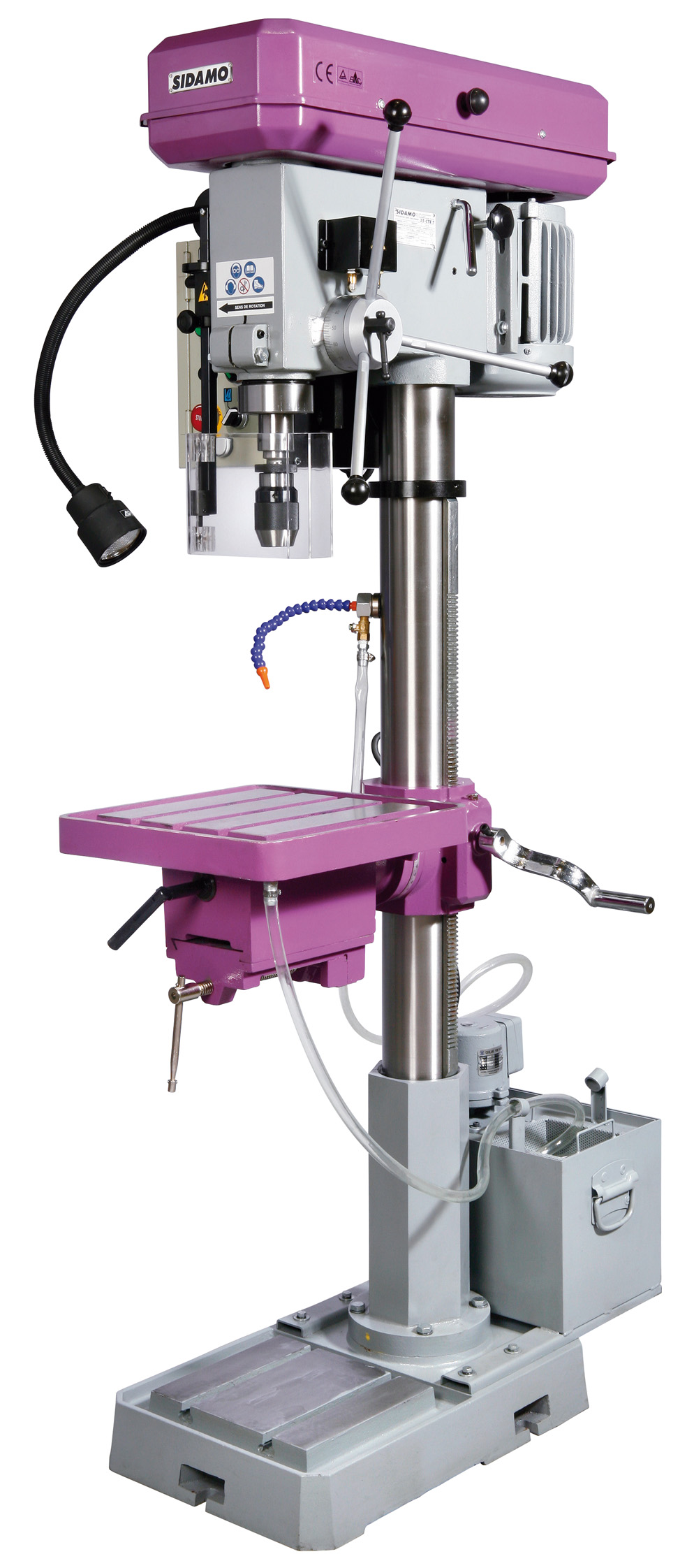 Perceuse à colonne SIDAMO 35CTE/2 Tri 1500W avec mandrin B18 - 20502029