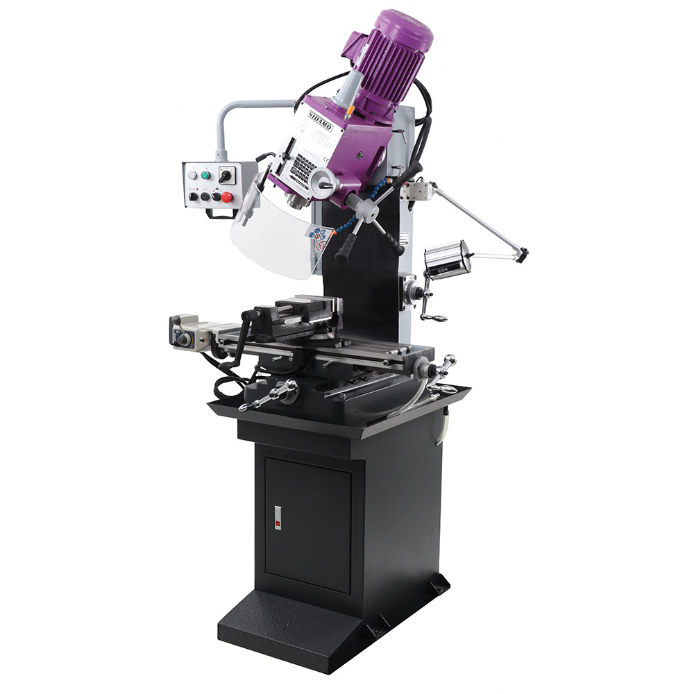 Perceuse fraiseuse taraudeuse PRO 40FVDLT sous lubrification des métaux et plastiques SIDAMO - 20502082