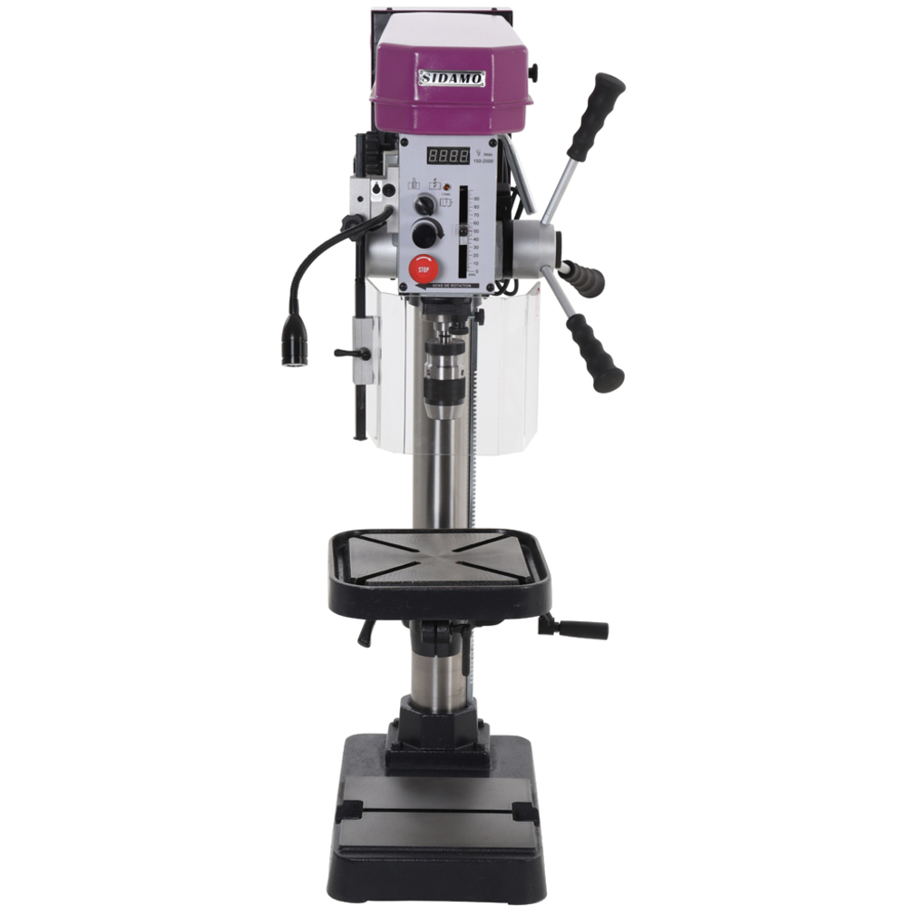 Perceuse taraudeuse PRO 22 PEVT pour perçage à sec des métaux, plastiques et bois SIDAMO - 20502085