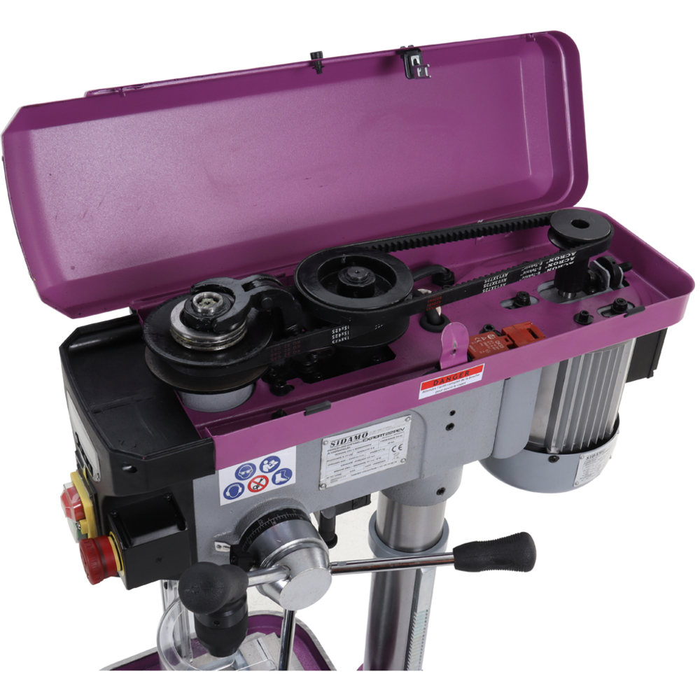 Perceuse d'établi tri-expert 22 pour perçage à sec des métaux, plastiques et bois SIDAMO - 20502087