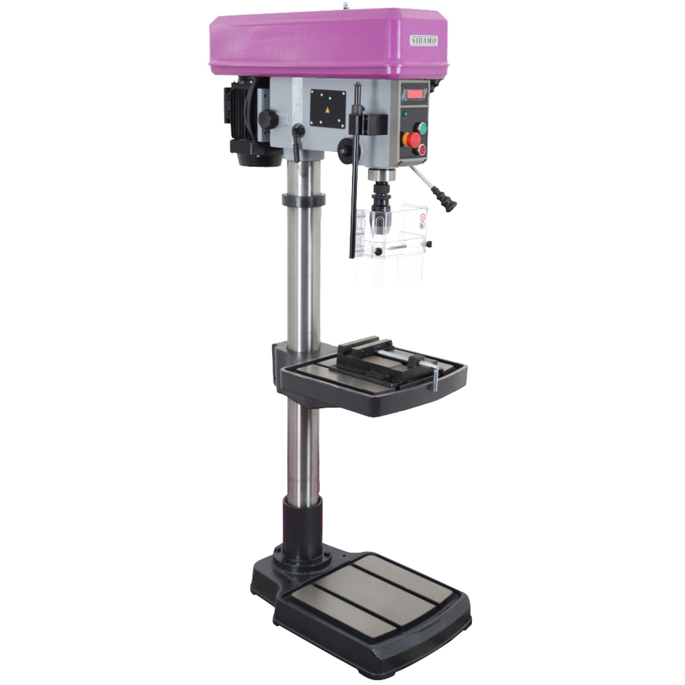Perceuse sur colonne PRO 32 PC pour perçage de métaux, plastiques et bois SIDAMO - 20502089