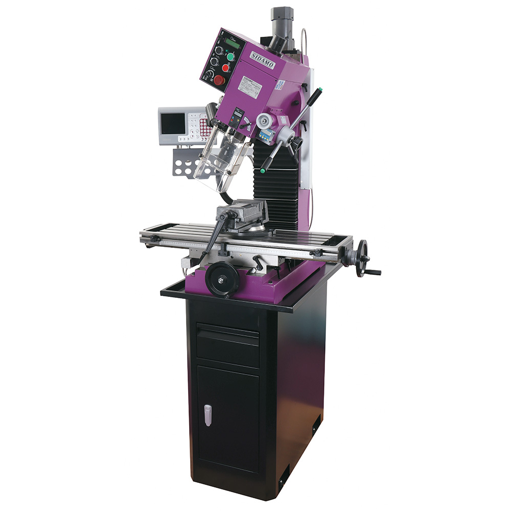 Perceuse fraiseuse taraudeuse PRO 30FV pour perçage et taraudage sous lubrification des métaux et plastiques SIDAMO - 20502091