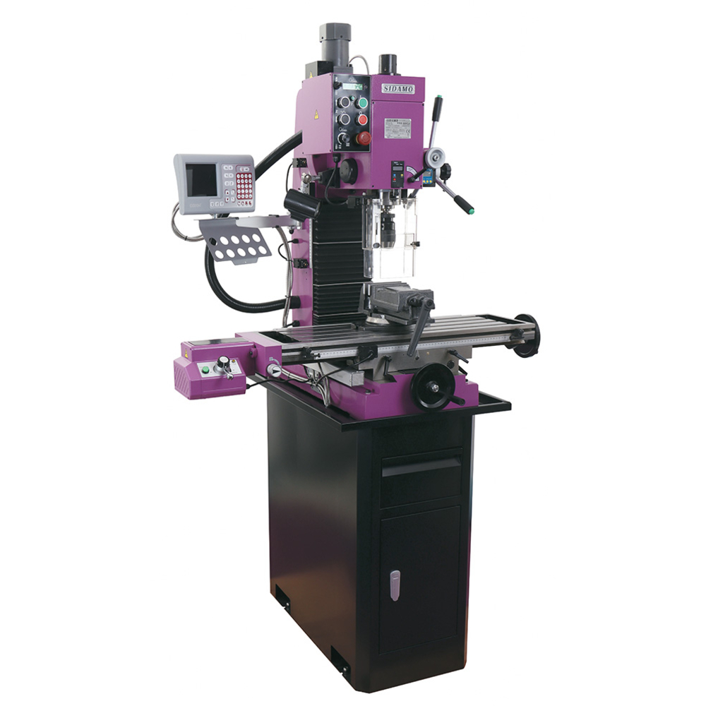 Perceuse fraiseuse taraudeuse PRO 30FV pour perçage et taraudage sous lubrification des métaux et plastiques SIDAMO - 20502091