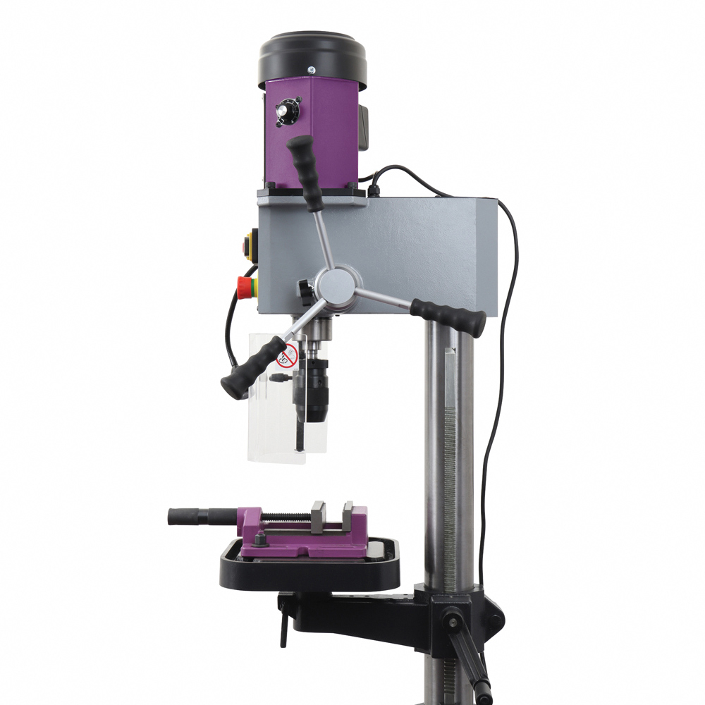 Perceuse sur colonne PRO 20 PCVD pour perçage à sec des métaux, plastiques et bois SIDAMO - 20502099