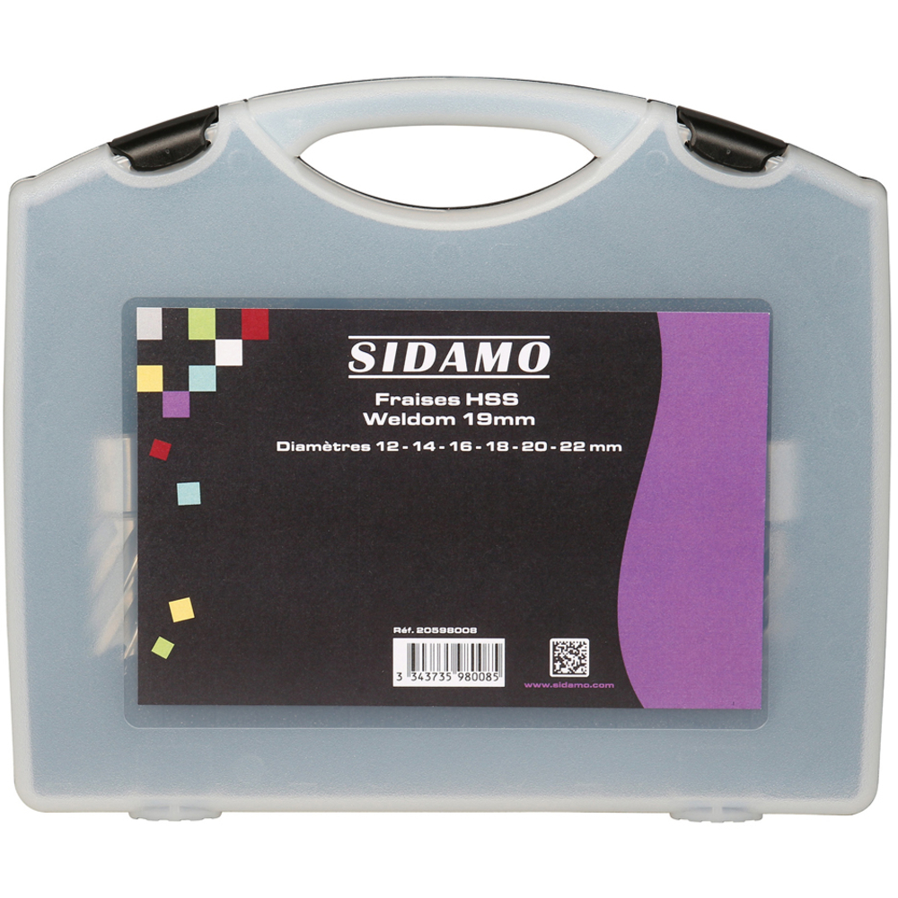 Fraise HSS Weldon 19 Accessoire de perceuses magnétiques SIDAMO - 20598008