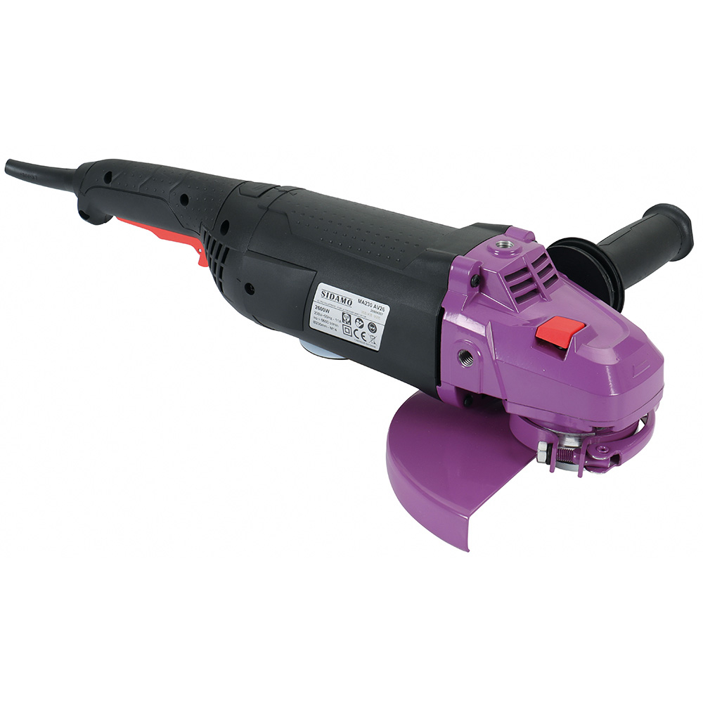 Meuleuse angulaire MA230 AV26 pour travaux de meulage à sec sur métal ou pierre SIDAMO - 20804007