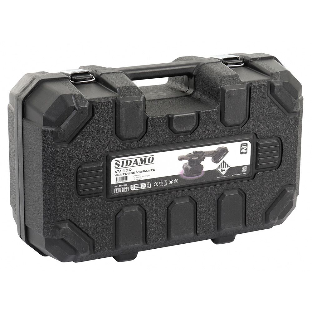 Batte ventouse vibrante VV 130 mm 35 kg pour répartir la colle sous le carrelage par vibration SIDAMO - 21255080
