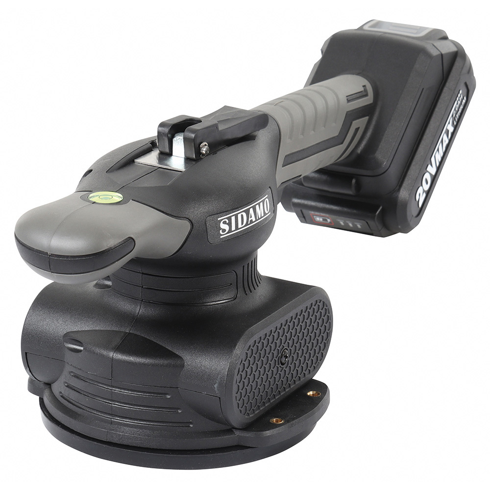Batte ventouse vibrante VV 130 mm 35 kg pour répartir la colle sous le carrelage par vibration SIDAMO - 21255080