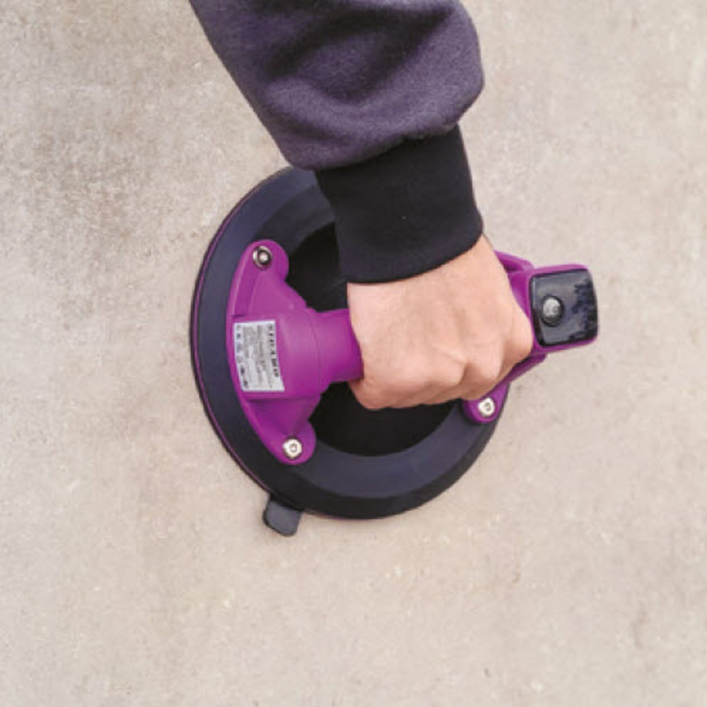 Ventouse électrique D.200mm PRO GRIP E-N pour prise de carreaux et surfaces capacité 140kg SIDAMO - 21255150