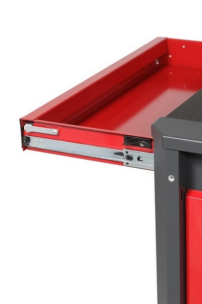 SERVANTE D'ATELIER SORI ROUGE 5 TIROIRS - 12500