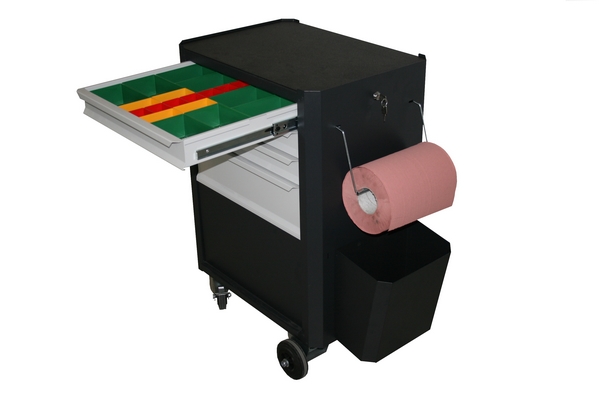 Servante d'Atelier SORI 4 tiroirs + 1 soute avec porte - 6410