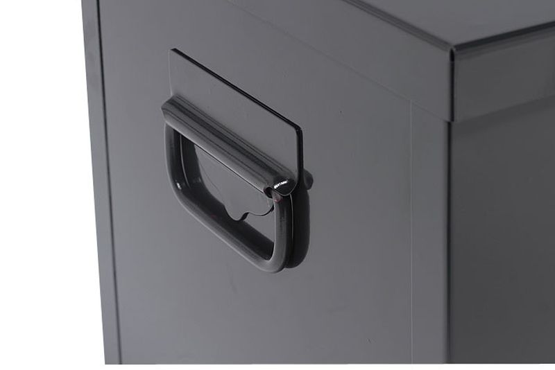 COFFRE DE CHANTIER SORI AVEC BALADEUR 800X350X350MM GRIS - CR800B