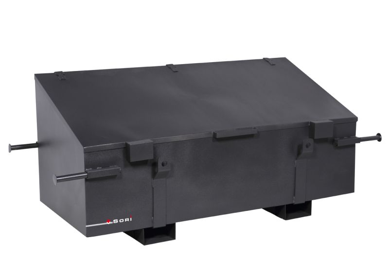 Coffre Travaux Publics 1200x830x830/520 SORI-TP1.2
