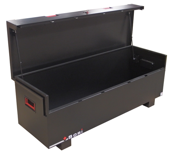COFFRE SÉCURISÉ SORI NOIR AVEC PIEDS TRAVAUX PUBLIC DIM.1800X600X625 - TPS1800