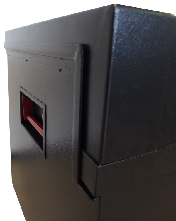 COFFRE SÉCURISÉ SORI NOIR AVEC PIEDS TRAVAUX PUBLIC DIM.1800X600X625 - TPS1800