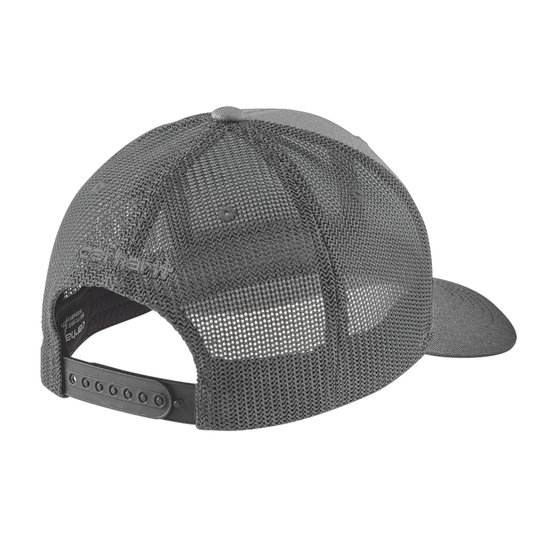 Casquette avec patch logo en maille sergée Gris APH - CARHARTT - 105216