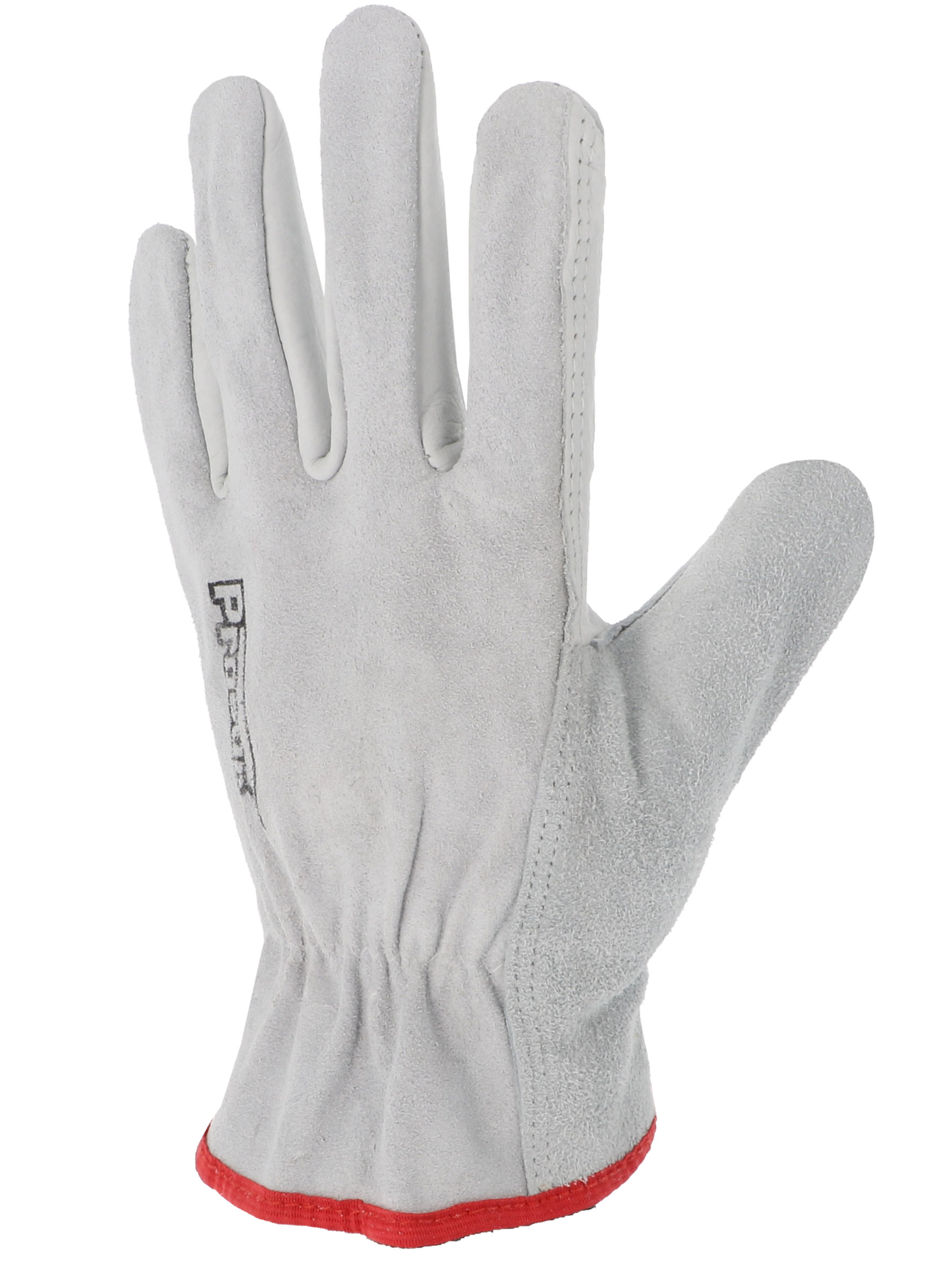 Gant paume fleur de bovin Dos croûte Coloris naturel - SINGER - 50FC