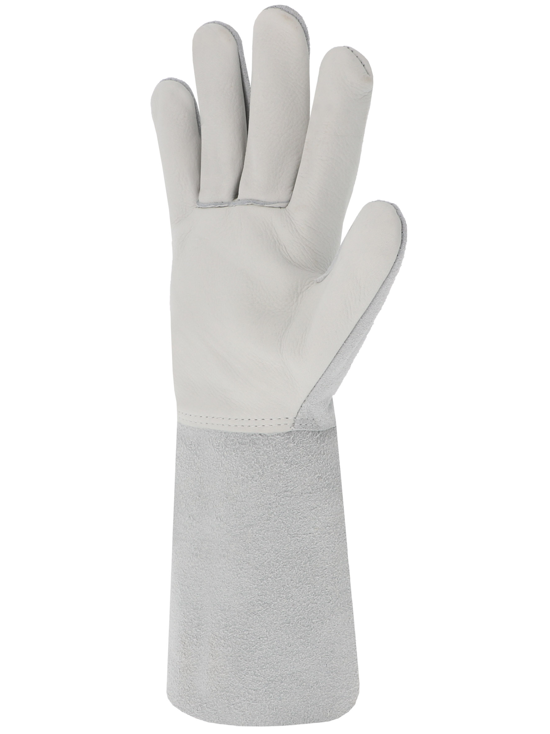 Gant paume fleur bovin Dos croûte Manchette croûte 15 cm T10 - SINGER - 51GS15
