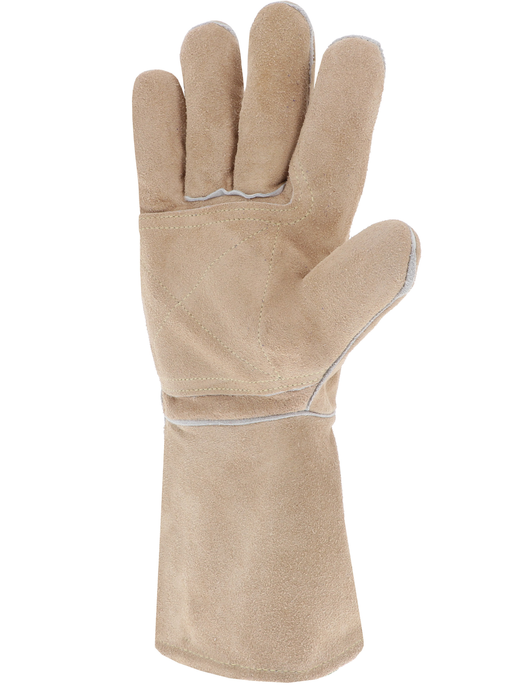 Gant tout croûte bovin Renforcé Doublécoton 35 cm Cousu fil aramide - SINGER - 51SOUD