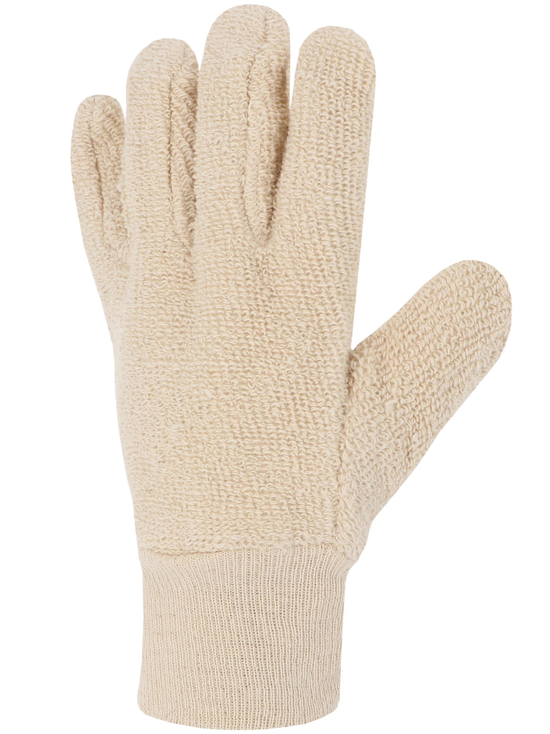 Gant coton bouclette moyenne Poignet tricot - SINGER - 700BM