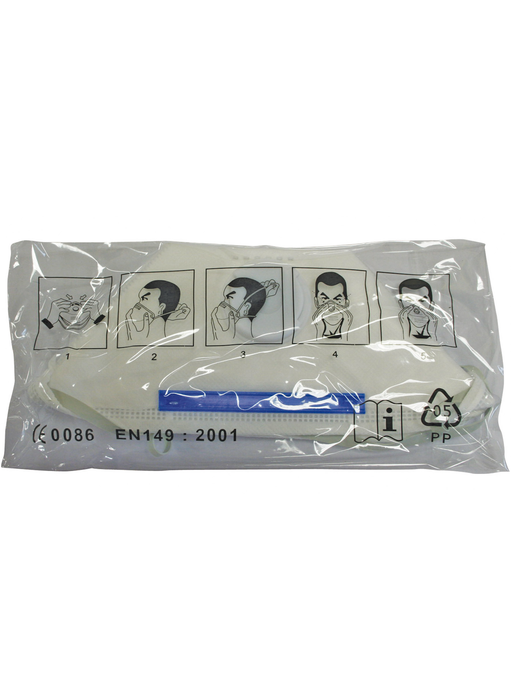 Demi-masque pliable Valve FFP3 NR D - Lot de 20 - SINGER - AUUMP300VSL