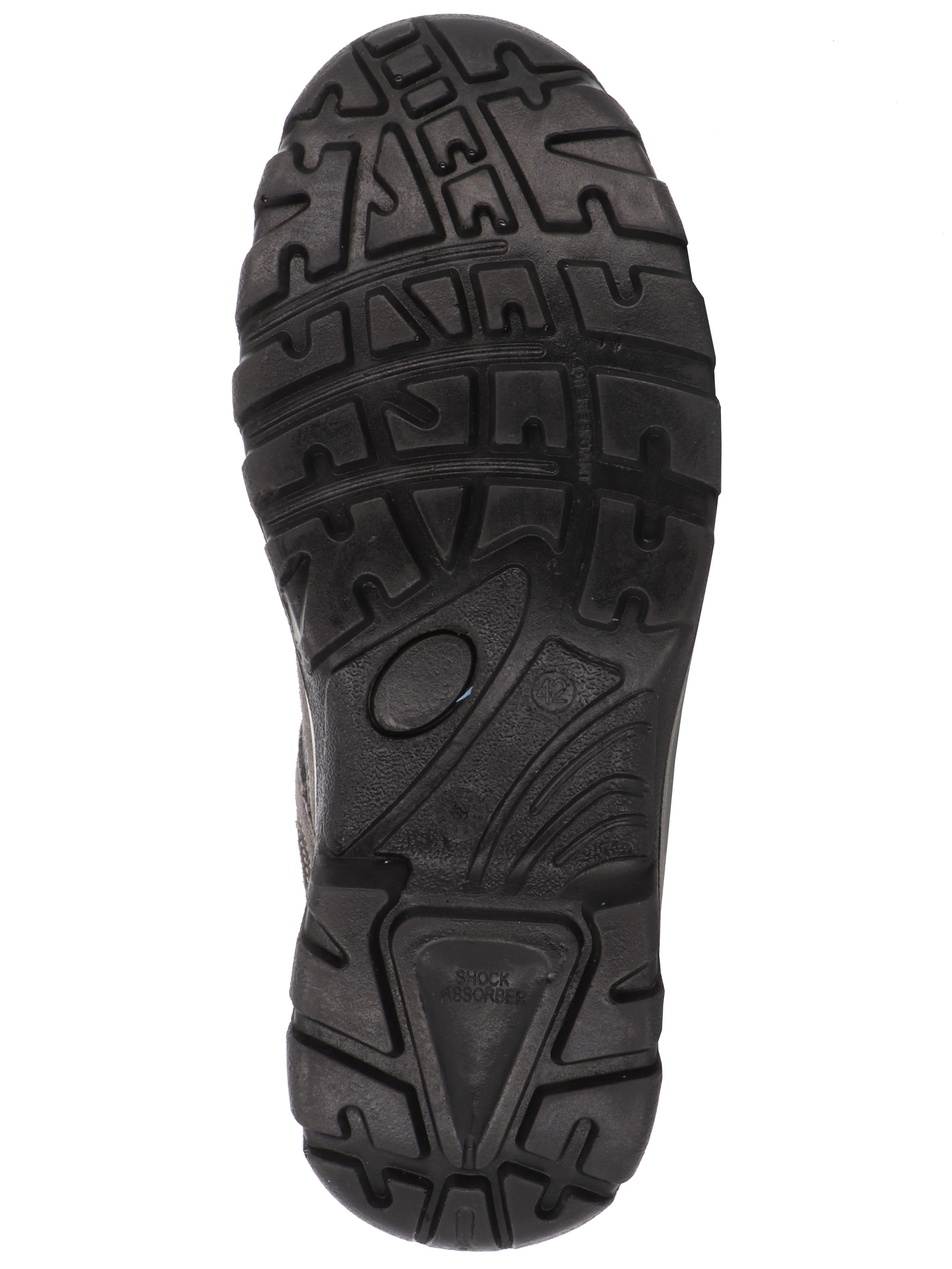 Chaussures hautes cuir croûte velours S1PL FO SR - SINGER - CADIX