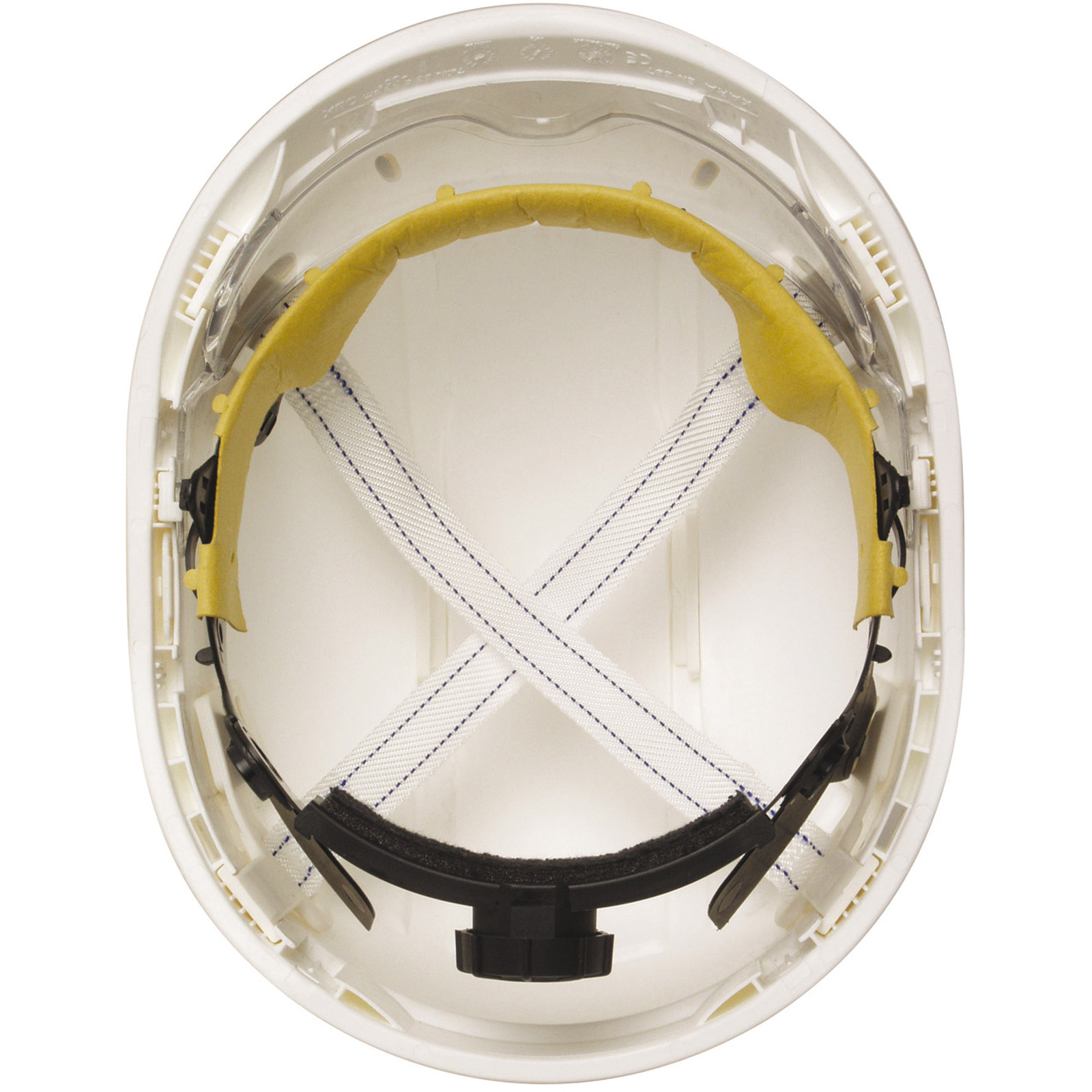 Casque kara 4pts boucle blanc SINGER - CAS7001