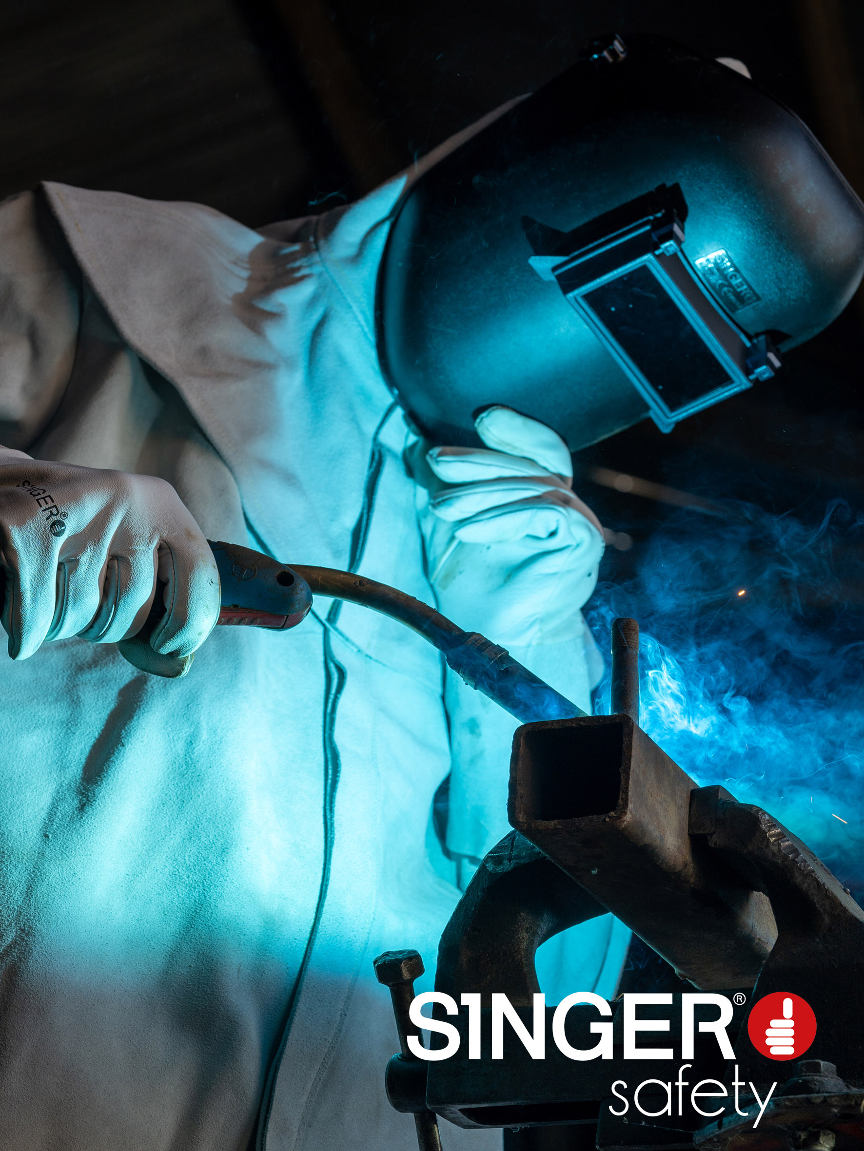 Masque soudeur avec serre-tête - SINGER - EVA300