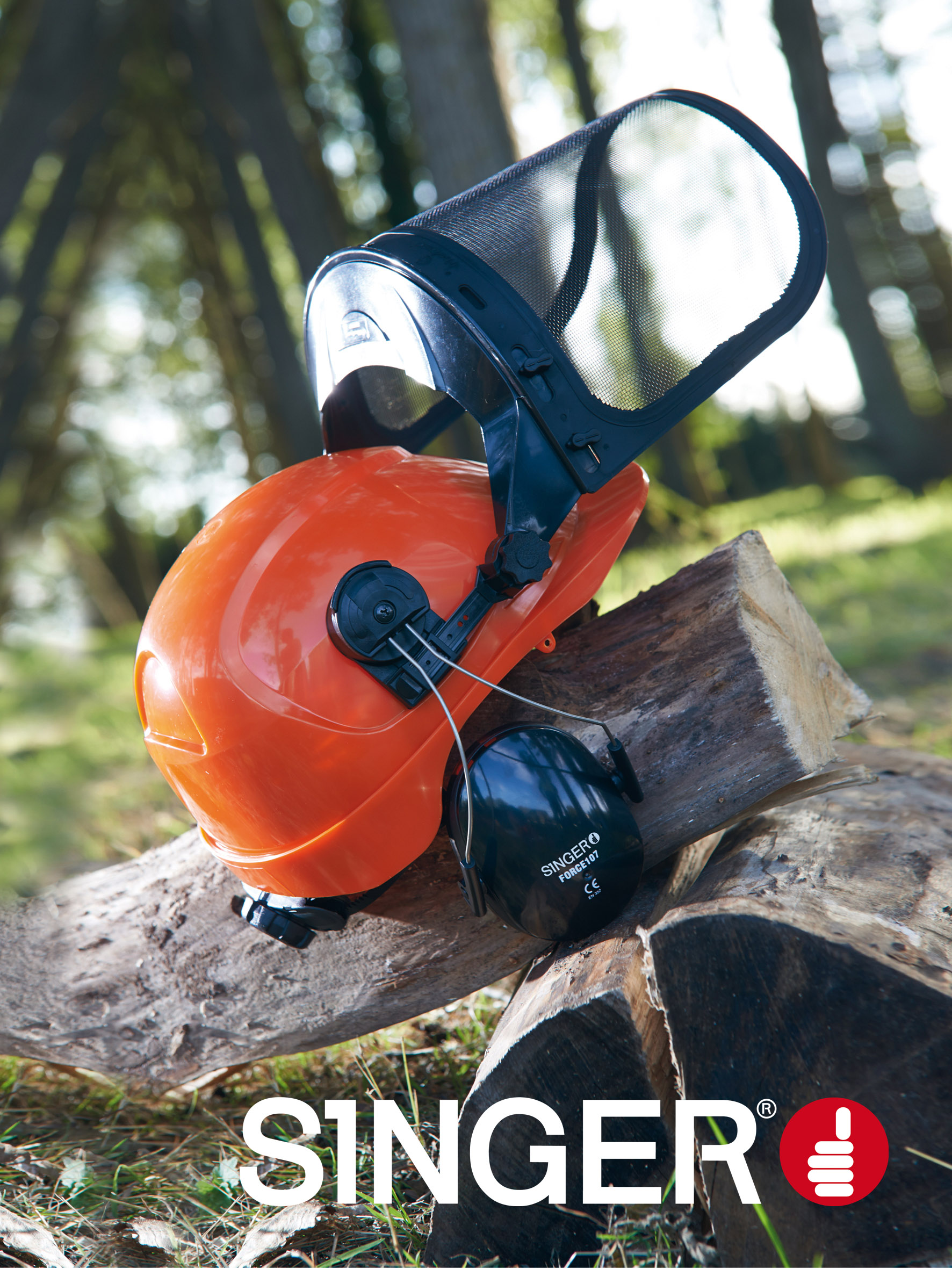 Casque forestier 26 dB - SINGER - FOREST1