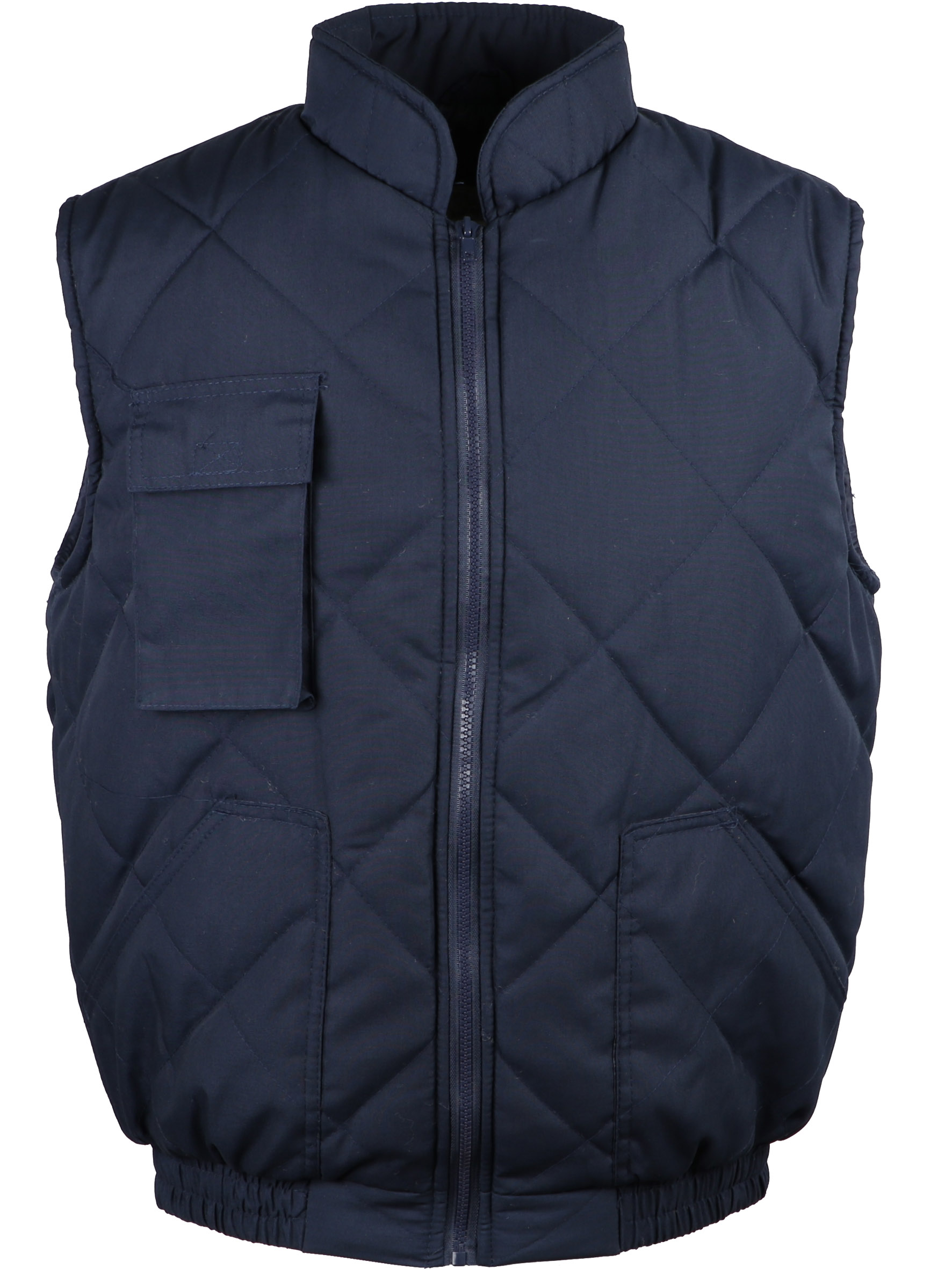 Gilet polyester/coton matelassé avec col Rembourrage polyester (200 g/m²) - SINGER - GILALPA