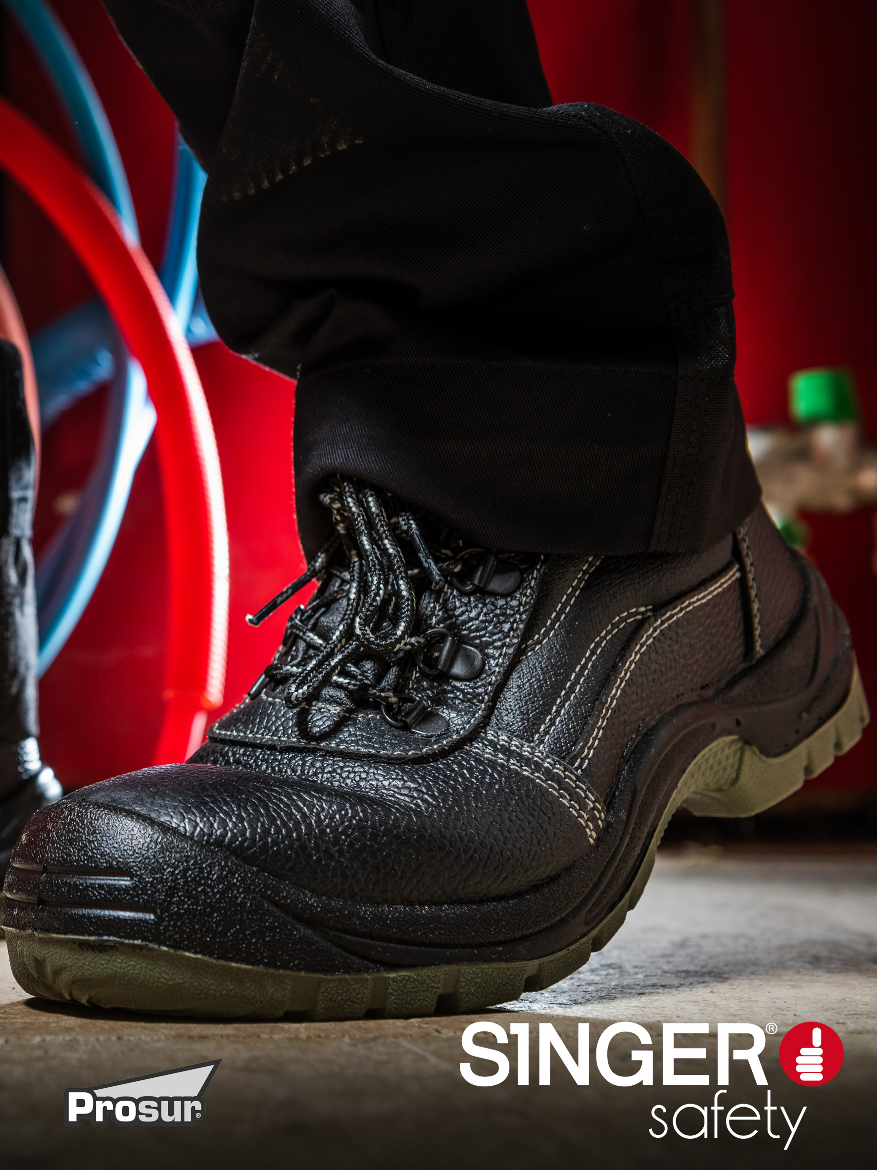 Chaussures de sécurité en cuir S3 SRC - SINGER - GR250