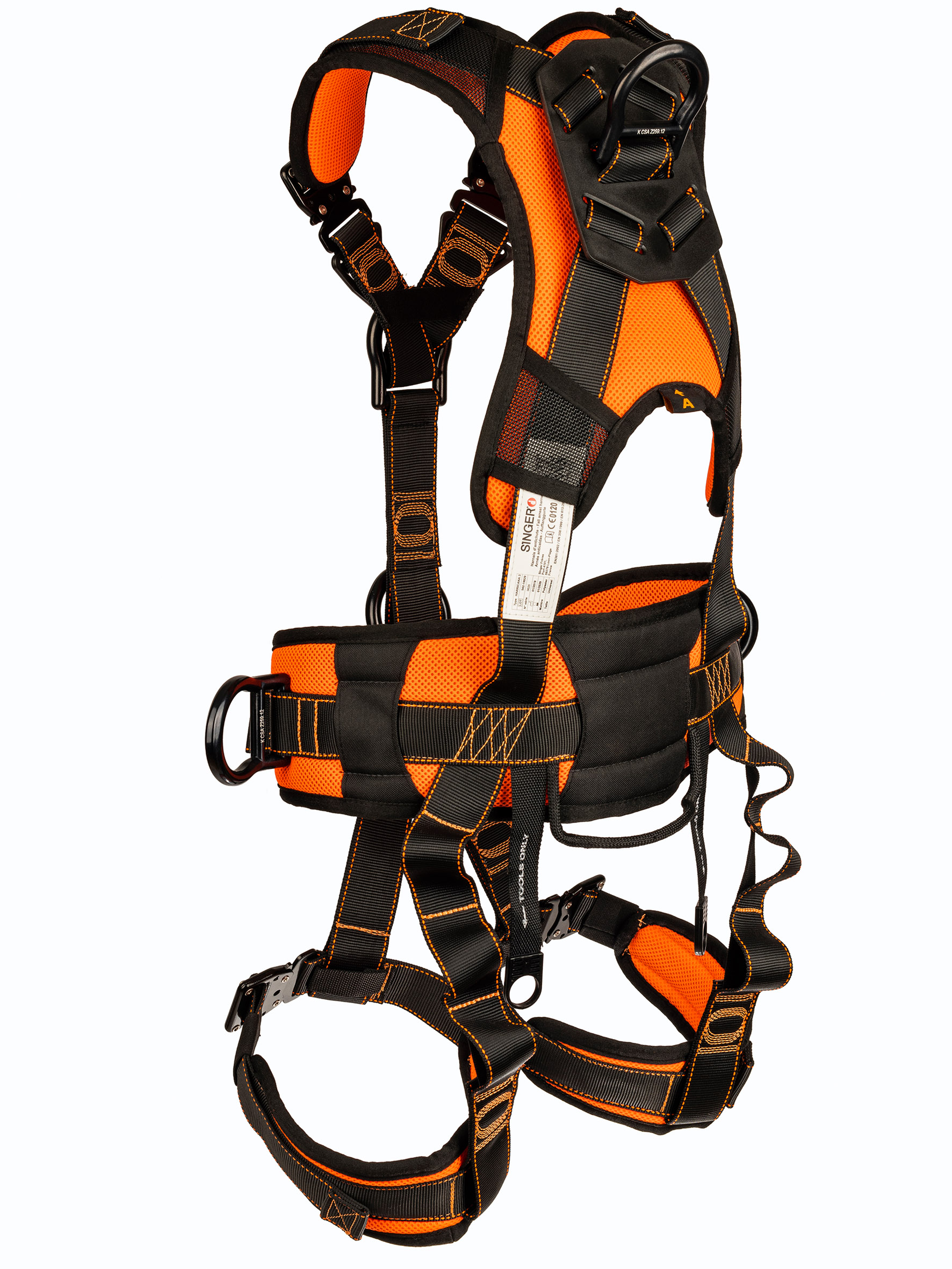 Harnais d'antichute PREMIUM 5 points Multi-fonctions - SINGER - HARRICANA3