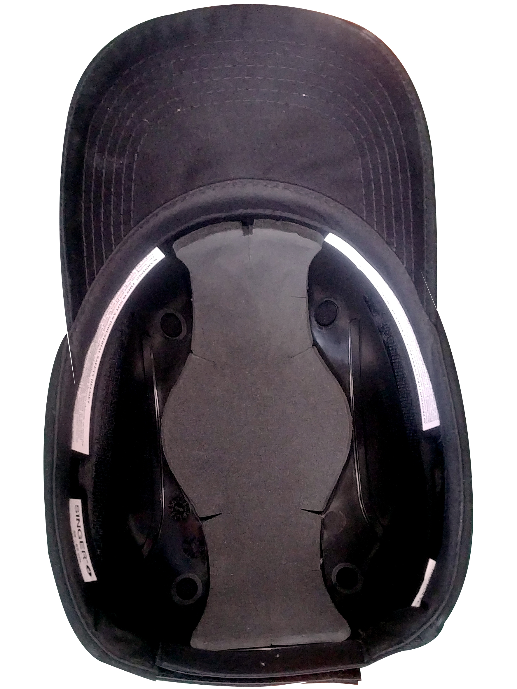 Casquette anti-heurt Coque ABS Visière7 cm 58-63 cm Coloris noir - SINGER - HG915N